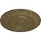 Ekena Millwork Biddix Ceiling Medallion (Fits Canopies up to 7 1/2"), 20 7/8"OD x 1 1/4"P, Mississippi Mud CM20BXMMF - alternate 3